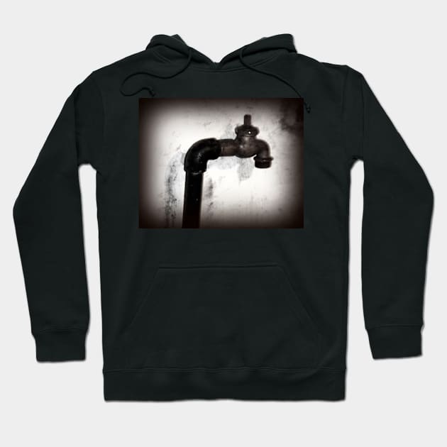 Battery Mishler Water Spigot Hoodie by DlmtleArt